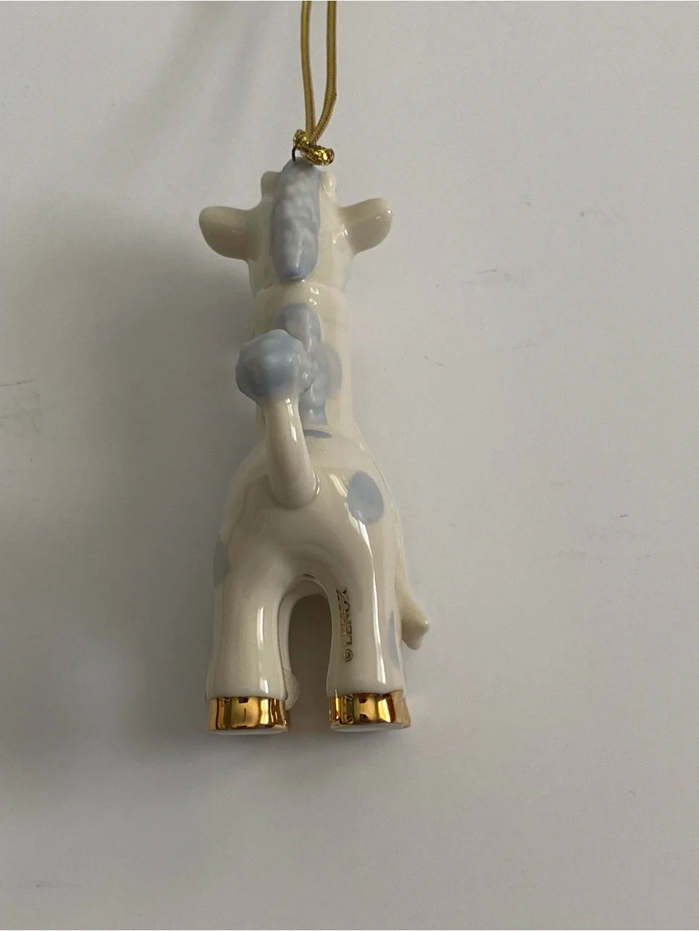 Lenox baby’s first Christmas giraffe boy 2013 Christmas ornament collection